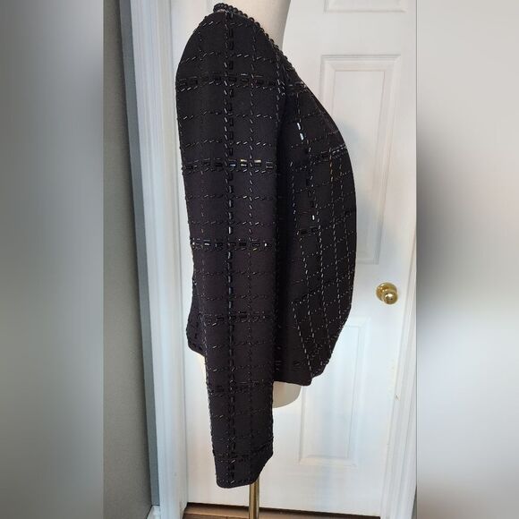 NWTโMichael Kors Beaded Black Jacket - Picture 4 of 7